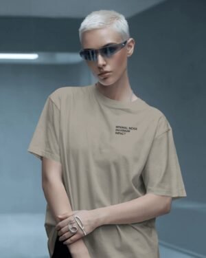 Oversize Tee-Minimal Noise Maximum Impact -