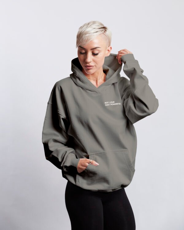Not Loud Just Powerful Oversized hoodie streetwear