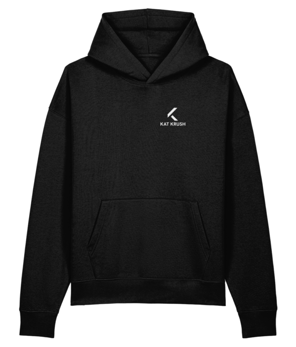 Oversized Hoodie – KK Symbol Back Print Streetwear