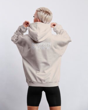 coordinates hoodie Natural Raw