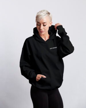 Quiet Confidence Hoodie-Minimal Streetwear