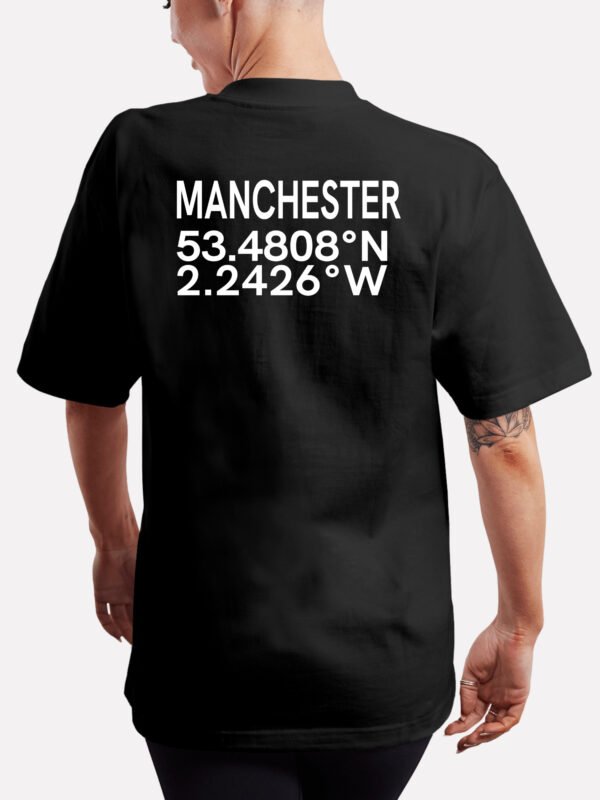 London coordinates t-shirt oversized streetwear UK back print
