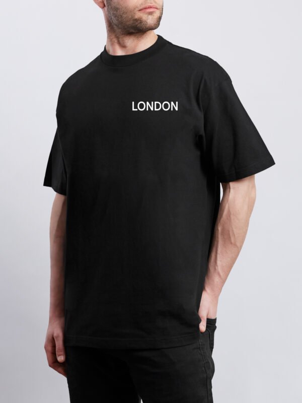 London coordinates t-shirt minimal front print UK