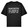 Manchester Coordinates T-Shirt UK – Oversized Minimal Streetwear