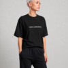 kk-TeeConfidence-Black-right-face Black Tee fabric detail premium cotton casual oversized fit streetwear
