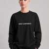 Quiet confidence streetwear oversized fit unisex Tee